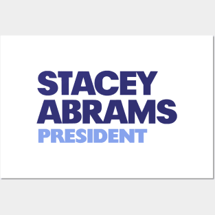 Stacey Abrams President 2024 TShirt | Primary Elections Sticker Posters and Art